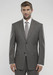 Pánské sako formal regular, barva šedá