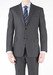 Oblekové sako formal regular, barva šedá