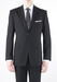 Oblekové sako formal regular, barva černá