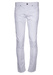 Pánské kalhoty informal slim, barva bílá