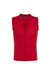 Pletená vesta formal , barva červená