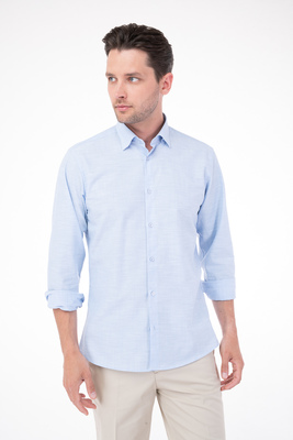 Bavlněná košile V pohodlném střihu Bavlněná košile V pohodlném střihu