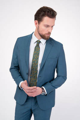 Vlněný oblek V pohodlném střihu Vlněný oblek V pohodlném střihu