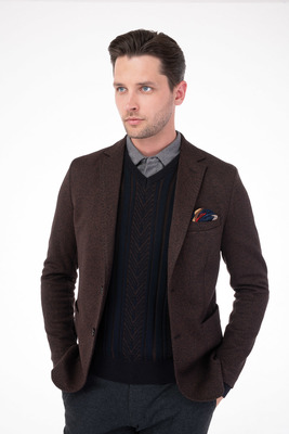 Jersey sako V přiléhavém střihu Jersey sako V přiléhavém střihu