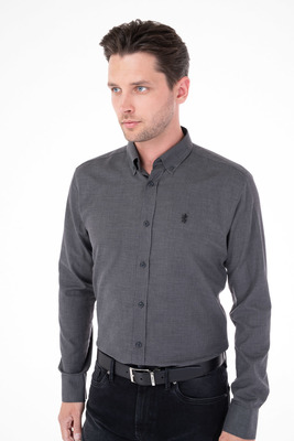 Bavlněná košile Ve volném střihu Bavlněná košile Ve volném střihu