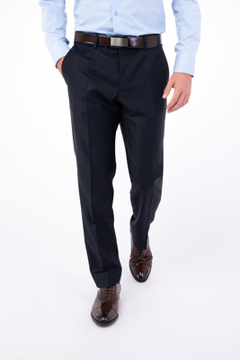 Vlněné kalhoty Ve volném střihu Vlněné kalhoty Ve volném střihu