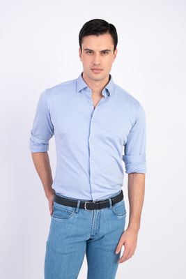 Strečová košile V přiléhavém střihu Strečová košile V přiléhavém střihu