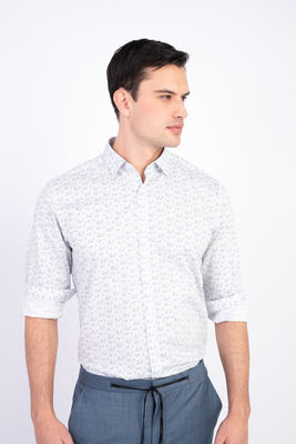 Strečová košile Ve volném střihu Strečová košile Ve volném střihu