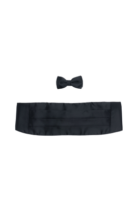 Smokingový pás a motýlek Z přírodního hedvábí Smokingový pás a motýlek Z přírodního hedvábí