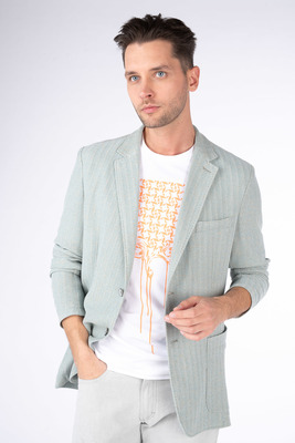 Jersey sako V přiléhavém střihu Jersey sako V přiléhavém střihu