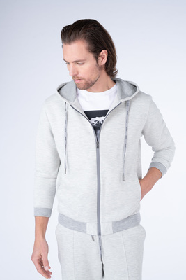 Bavlněná mikina V pohodlném střihu Bavlněná mikina V pohodlném střihu