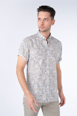 Strečová košile V pohodlném střihu Strečová košile V pohodlném střihu