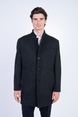 Vlněný plášť V přiléhavém střihu Vlněný plášť V přiléhavém střihu