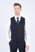 Vlněná vesta V pohodlném střihu Vlněná vesta V pohodlném střihu