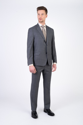 Strukturovaný oblek Ve volném střihu Strukturovaný oblek Ve volném střihu