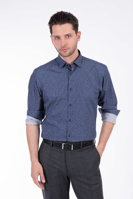 Denimová košile Ve volném střihu Denimová košile Ve volném střihu