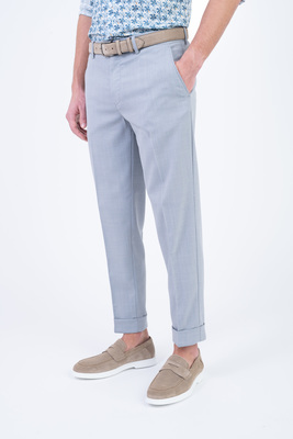 Letní strečové kalhoty V uvolněném střihu