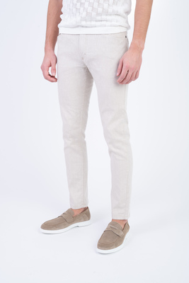 Lněné džíny V přiléhavém střihu