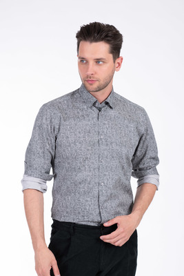 Bavlněná košile V pohodlném střihu Bavlněná košile V pohodlném střihu