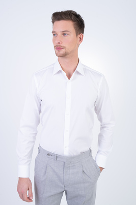 Strečová košile V pohodlném střihu Strečová košile V pohodlném střihu