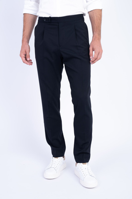 Strečové kalhoty V pohodlném střihu Strečové kalhoty V pohodlném střihu