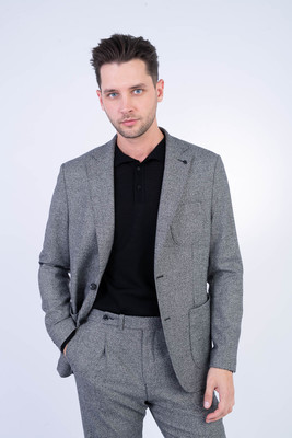 Strečové sako V přiléhavém střihu Strečové sako V přiléhavém střihu