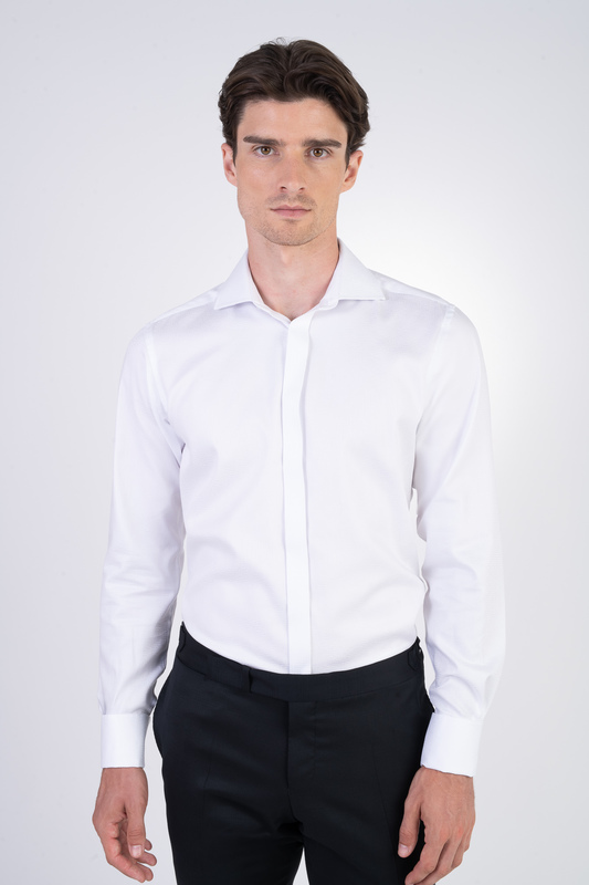 Společenská košile V pohodlném střihu