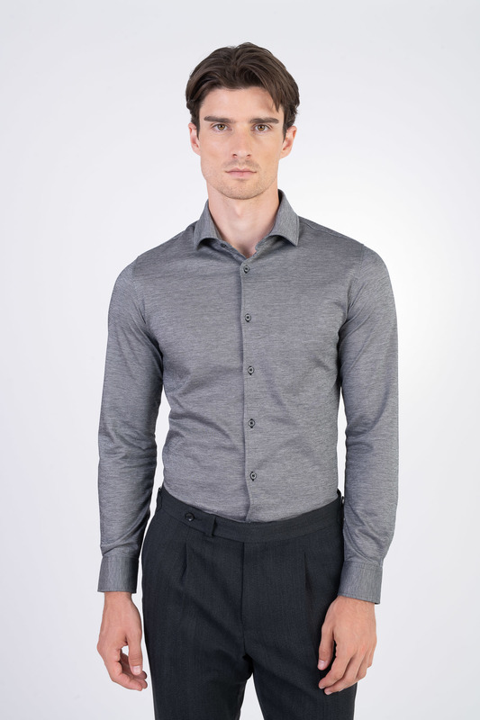 Bavlněná košile V přiléhavém střihu