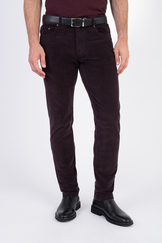 Manšestrové kalhoty V pohodlném střihu