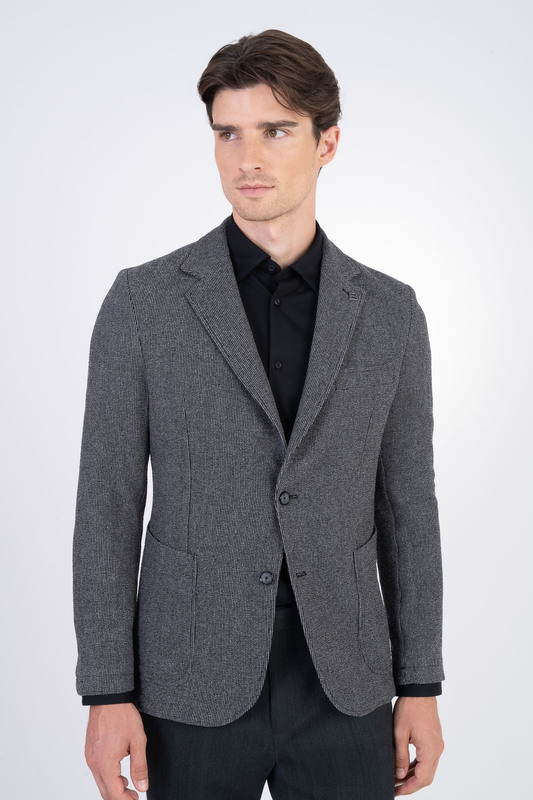 Jersey vlněné sako V přiléhavém střihu