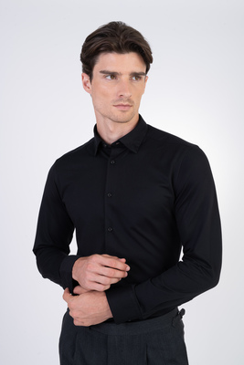 Bavlněná košile V přiléhavém střihu