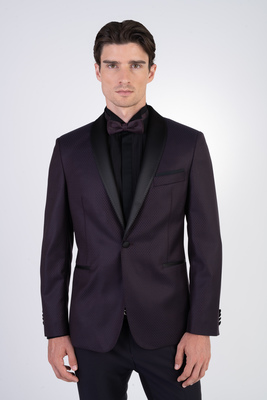 Společenské smokingové sako V pohodlném střihu