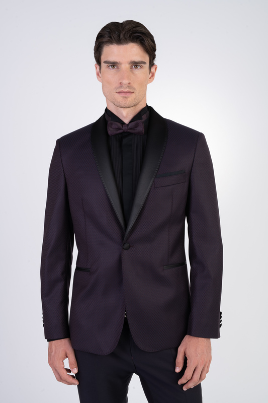 Společenské smokingové sako V pohodlném střihu