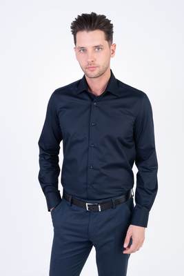 Bavlněná košile V pohodlném střihu Bavlněná košile V pohodlném střihu