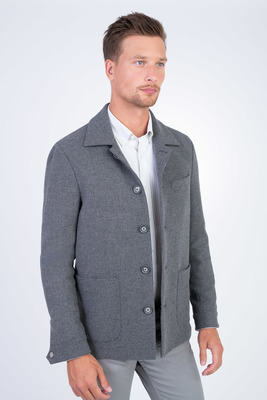 Vlněné sako V pohodlném střihu