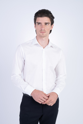 Strečová košile Ve volném střihu