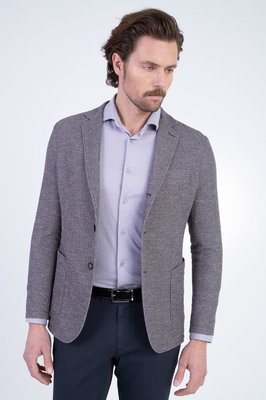 Jersey sako V přiléhavém střihu