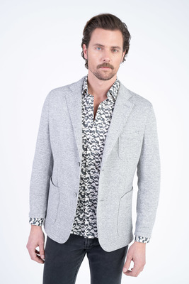 Strečové sako se lnem Ve volném střihu Strečové sako se lnem Ve volném střihu